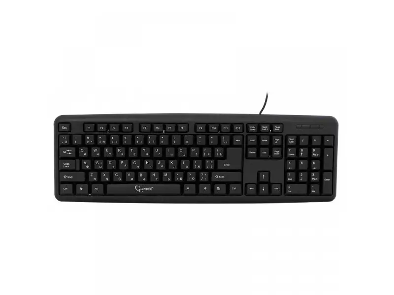 Клавіатура Gembird KB-U-103-UA black USB - фото 2