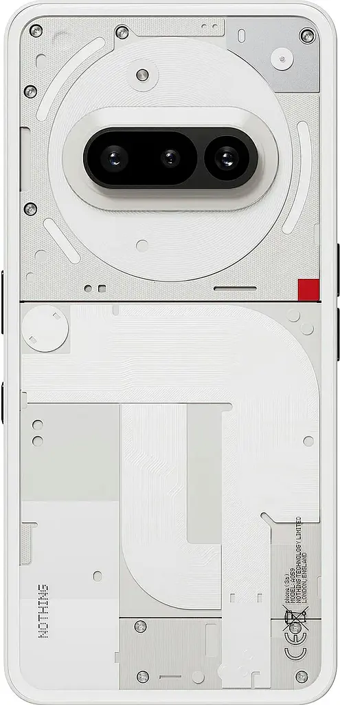 Смартфон Nothing Phone (3a) 8/128GB White - фото 5