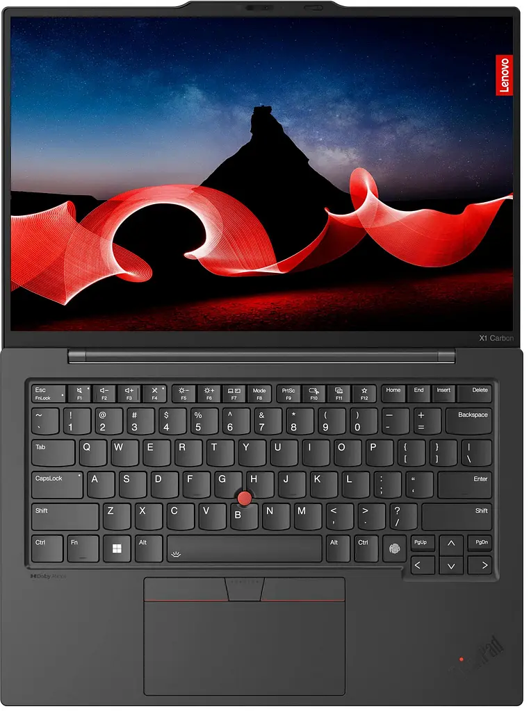 Ноутбук Lenovo ThinkPad X1 Carbon-G12 14 2.8K OLED AG, Intel U7-155U, 32GB, F2TB, UMA, Win11P, чорний (21KC004RRA) - фото 3