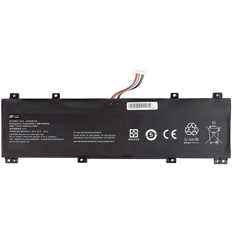 Акумулятор PowerPlant для ноутбуків LENOVO IdeaPad 100S-14IBR 14" (NC140BW1) 7.6V 4400mAh (NB481767) - фото 2