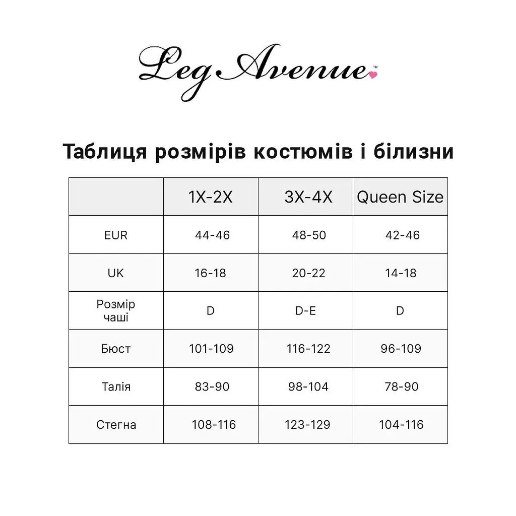 Костюм медсестри Leg Avenue Nightshift Nurse XL/XXL, сукня, трусики, шапочка - фото 3