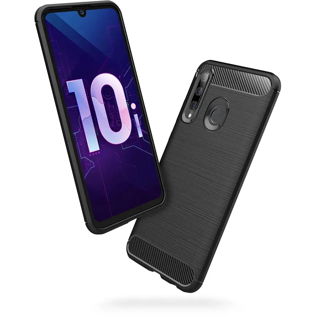 Чохол до мобільного телефона Laudtec для Huawei P Smart 2019 Carbon Fiber (Black) (LT-PST19) - фото 2