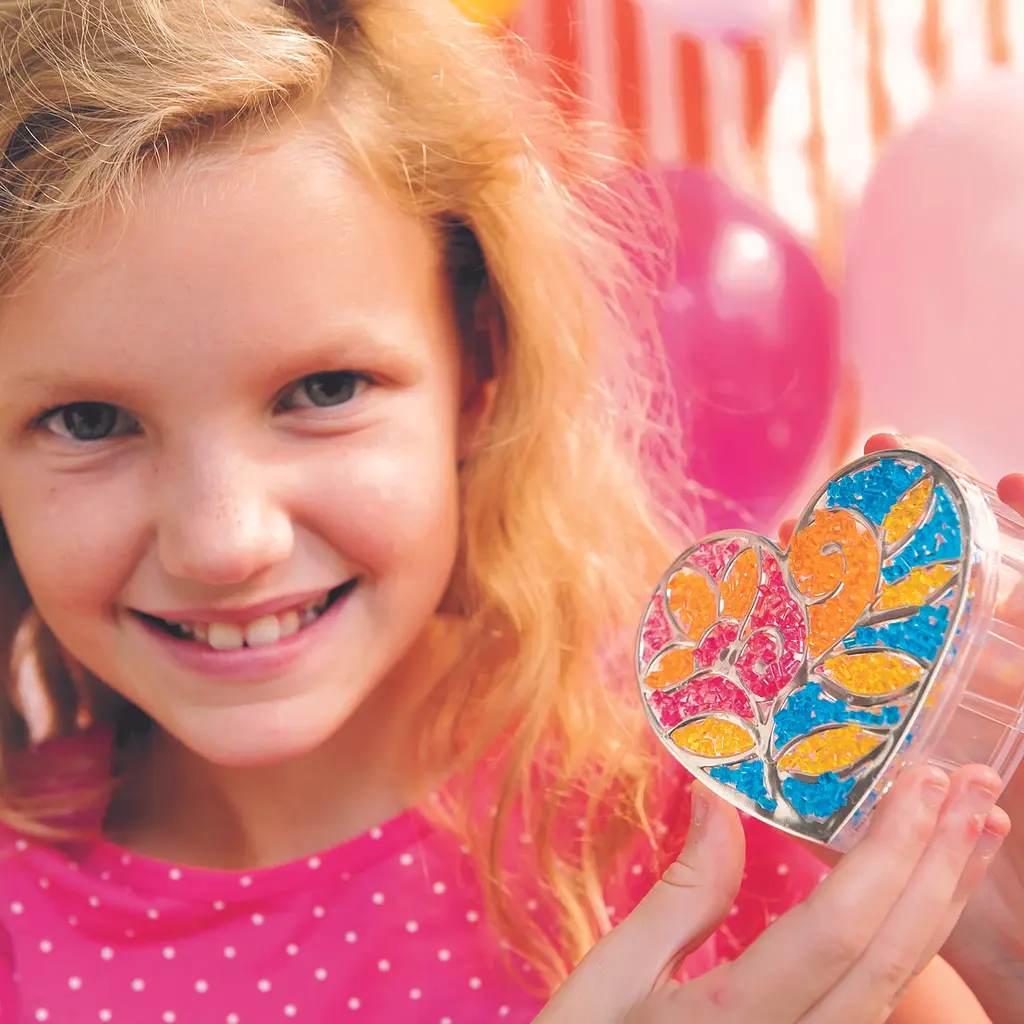 Набор для творчества 4M Little Craft Kits Шкатулка с бисерной мозаикой (00-04768) - фото 7