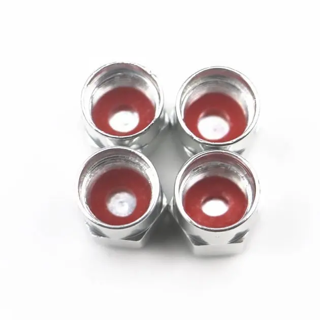 Ковпак вентиля колеса Lada ВАЗ 4 шт Тюнінг Сірі - фото 4