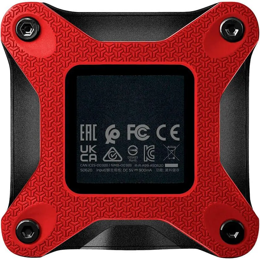 Накопичувач SSD Adata SSD SD620 512GB USB 3.2 520/460Mb/s Red (SD620-512GCRD) - фото 4