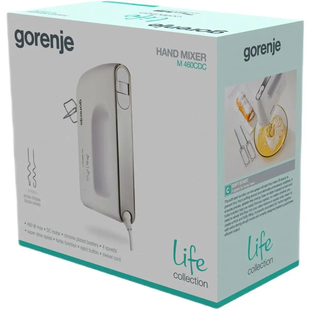 Миксер Gorenje M 460 CDC (LW-2213G1) (735651) - фото 4