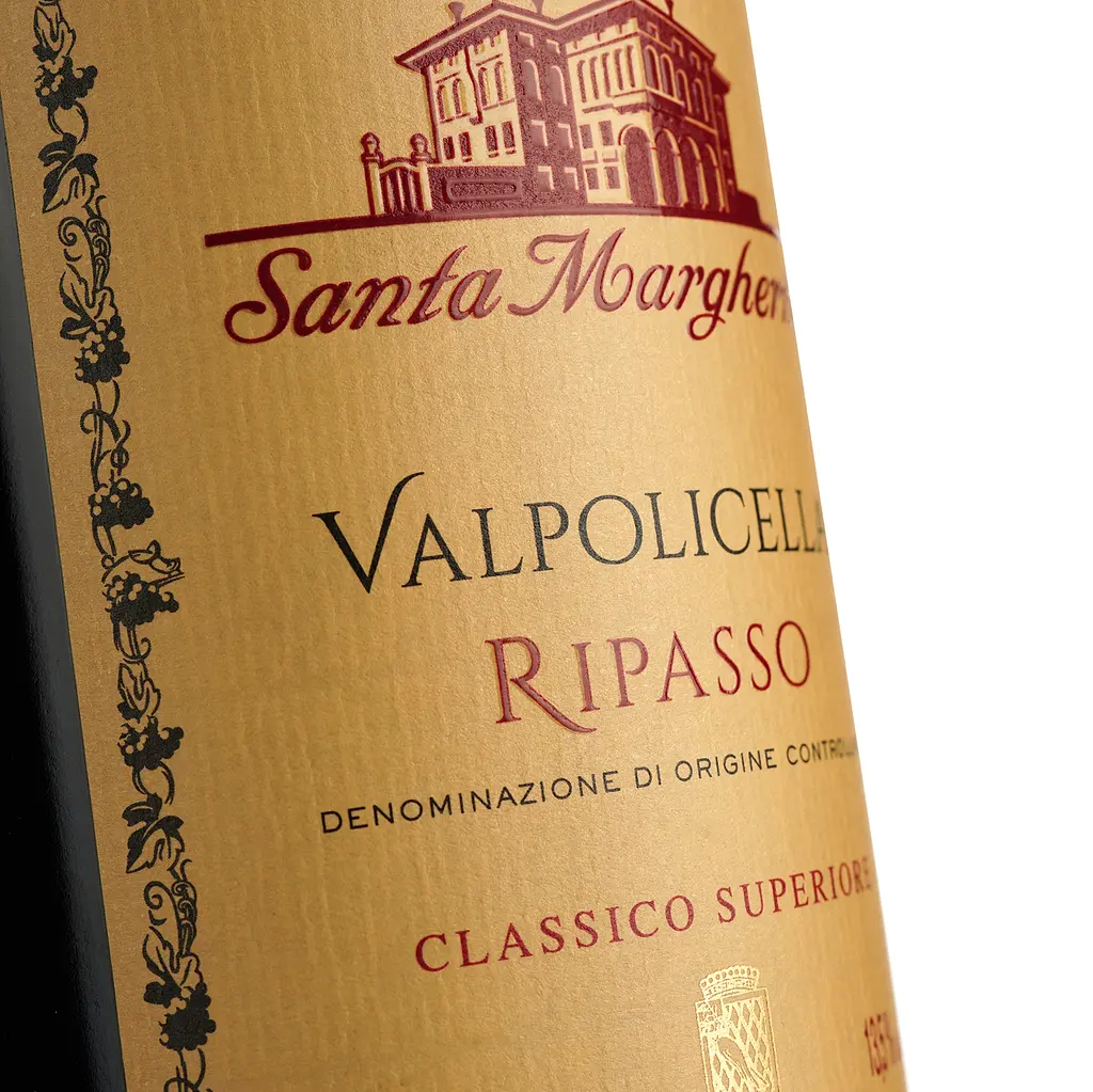 Вино Santa Margherita Valpolicella Ripasso DOC червоне, сухе, 14%, 0,75 л - фото 3