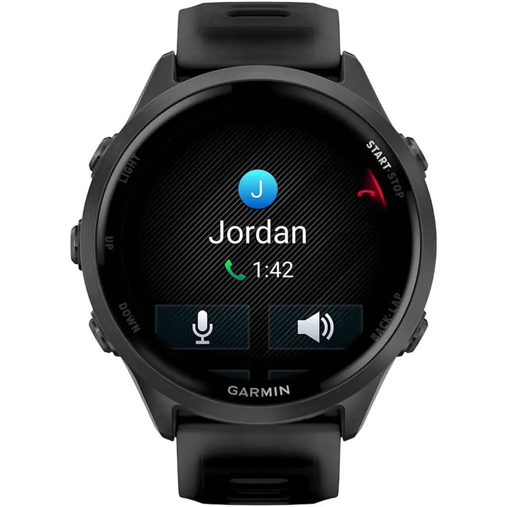 Смарт-часы Garmin Forerunner 570 47mm Slate Gray Aluminum with Translucent Black/Black Band (010-02971-00) [138714] - фото 8