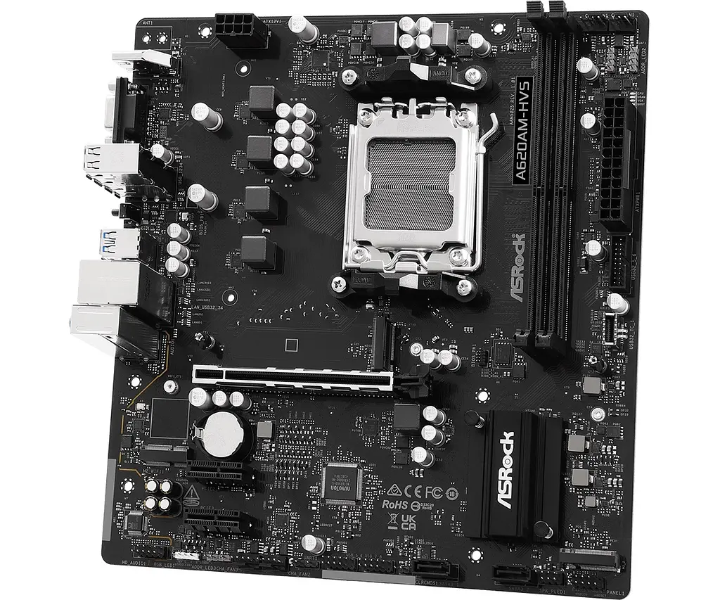 Материнська плата ASRock A620AM-HVS Socket AM5 - фото 3