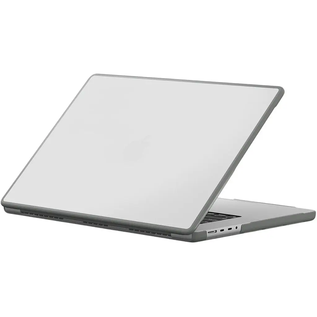 Пластикова накладка (верх та низ) DK HardShell Case для Apple MacBook Pro 14` M1-M6 (2021-2026) Gray [169145] - фото 2