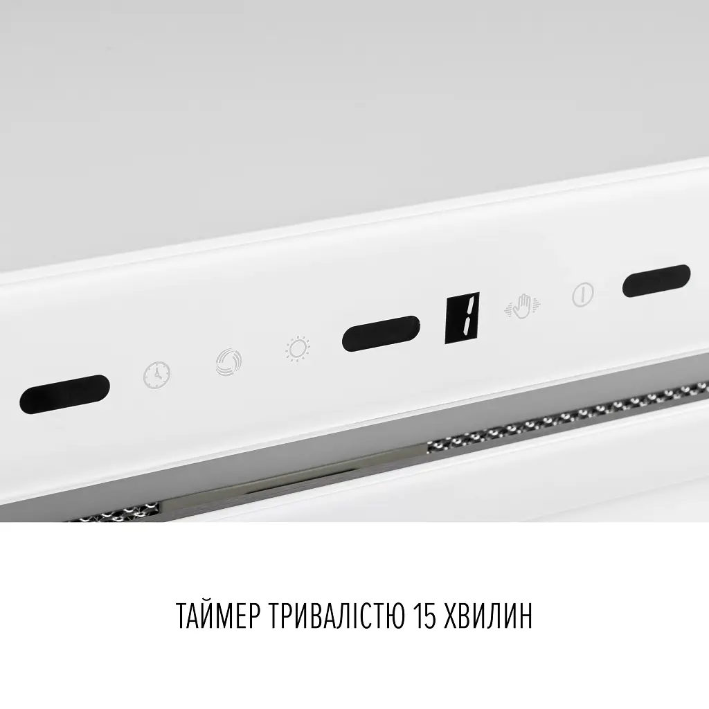 Витяжка повновбудована Perfelli Design Vision 9 Bianco Silenzio - фото 8