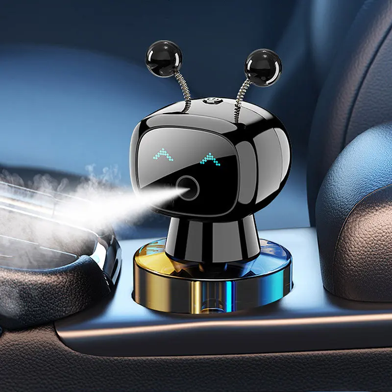 Ароматизатор/освіжувач повітря в машину Smart Robot in Love Black Epik teh0029911 - фото 2