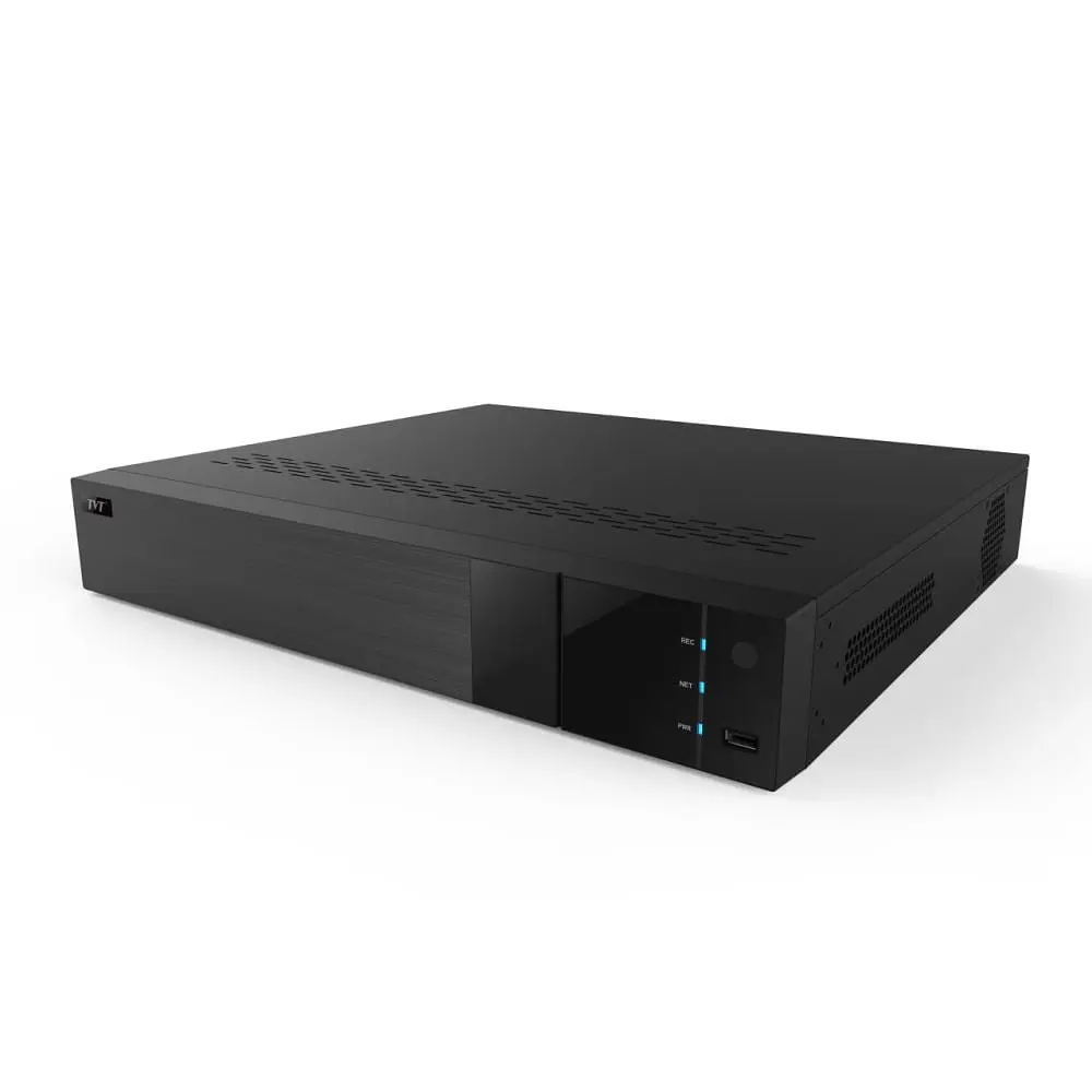IP-відеореєстратор 16-канальний 12Mp TVT TD-3316H4-16P-A2 з 16 портами PoE (77-00350)