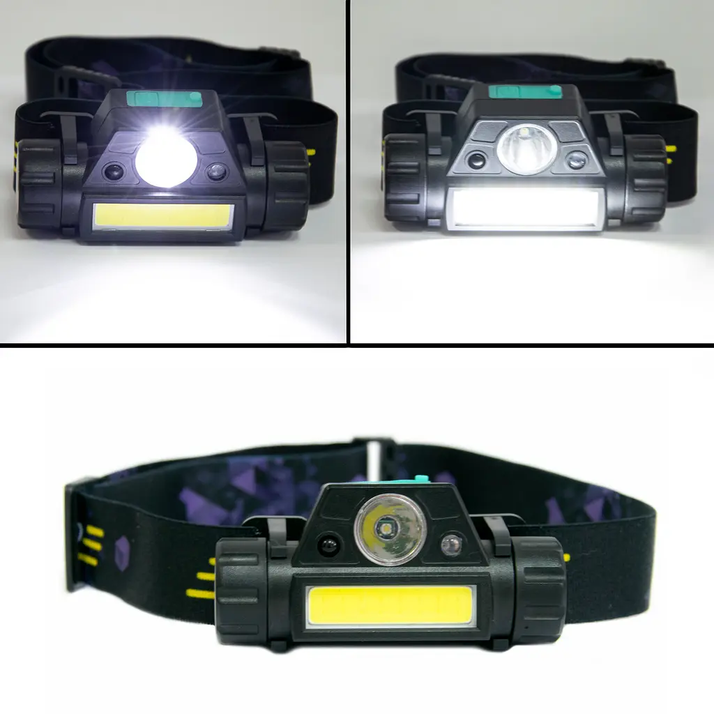 Налобный фонарь с сенсором и магнитом BL1898 Sensor №7476 - фото 6