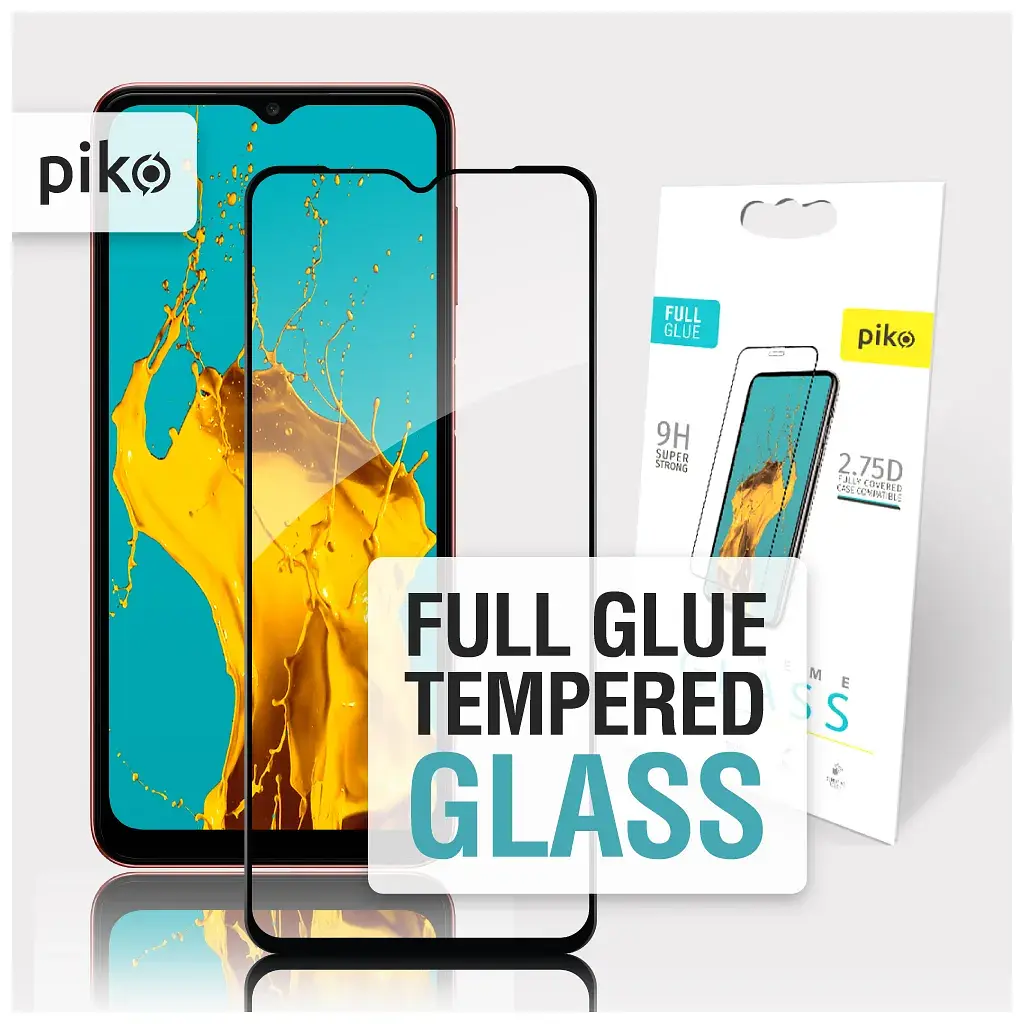 Скло захисне Piko Full Glue Samsung A04e Black (1283126547201) - фото 2