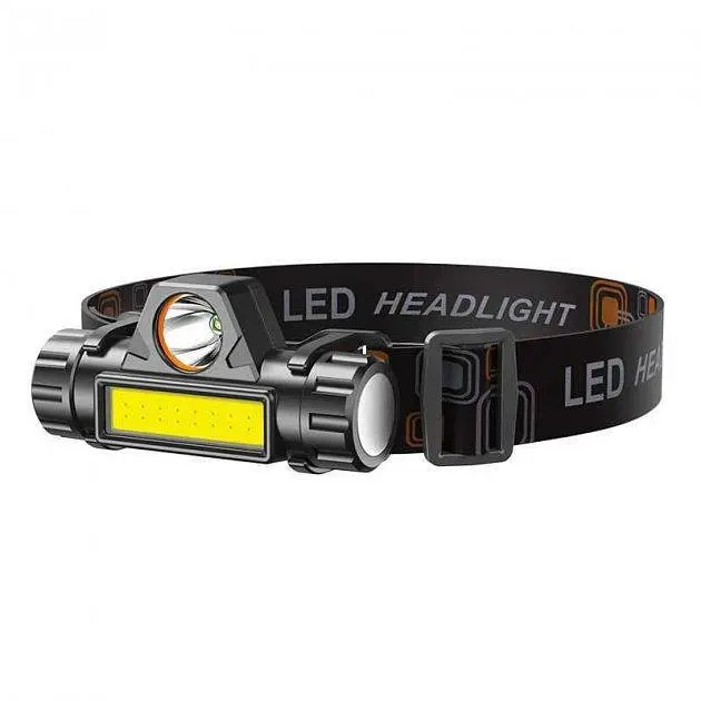 Ліхтар налобний акумуляторний з магнітом High Power HeadLamp - фото 2