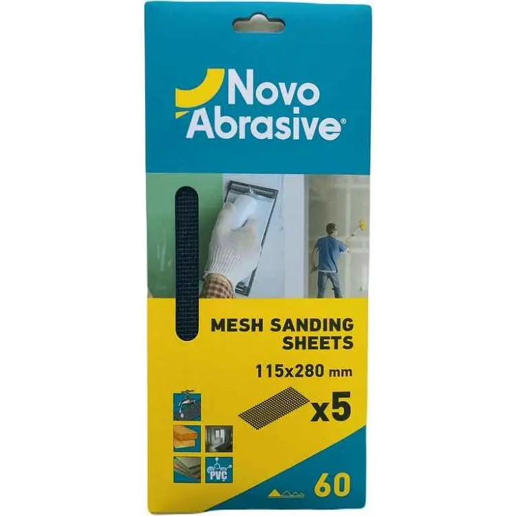 Сітка абразивна NovoAbrasive P60 5шт