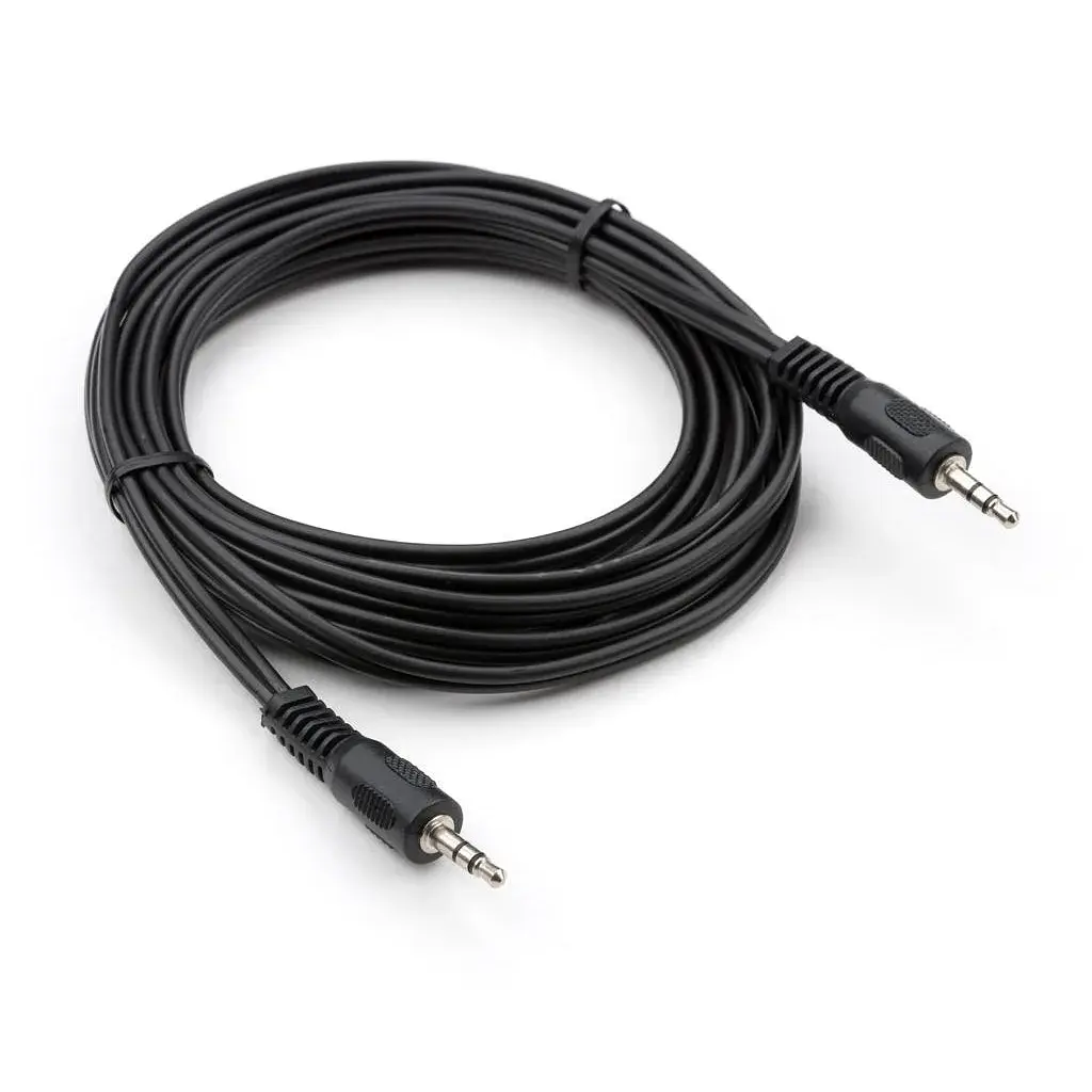 Кабель мультимедійний 3.5mm M to 3.5mm M 3.0m Vinga (VCPDCJ35MM3BK) - фото 2