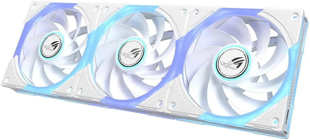 Вентилятор Asus ROG Eurux GR120 FAN ARGB Reverse White 3in1 (90DA00K3-B09020) - фото 3