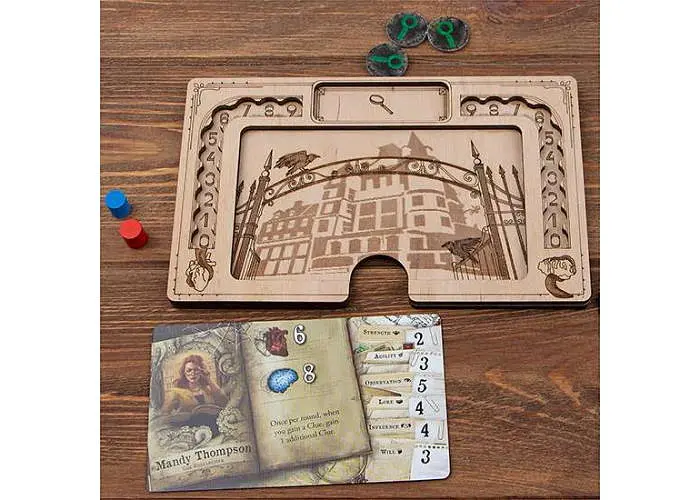 Планшет Tower Rex игронайзер игрока для игры Особняк Безумия Mansions of Madness Playerboards igronizer (5783) - фото 5