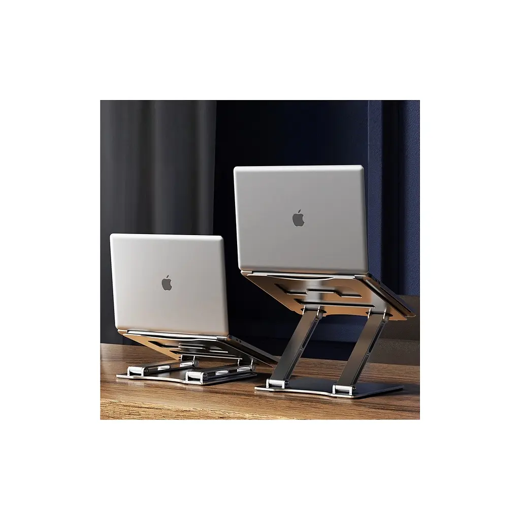 Підставка до ноутбука RTAKO RS-CP75A Dual-Layer Carbon Steel Laptop Stand (6930539527331) - фото 3
