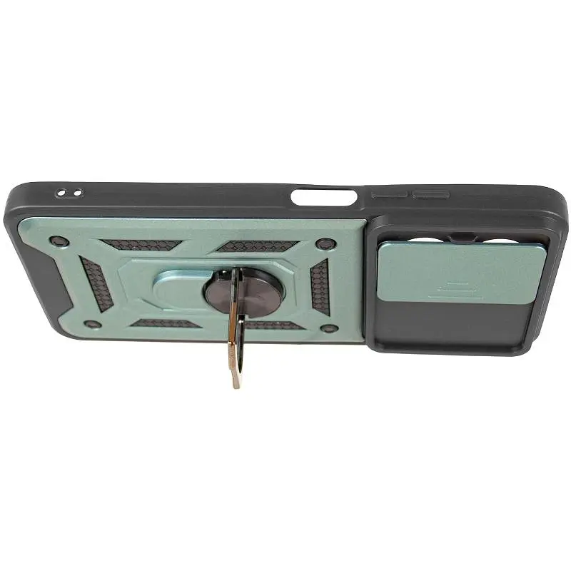 Чохол Ummi Camshield Serge Ring для Xiaomi Redmi A5 / Poco C71 Зелений / Green - фото 5