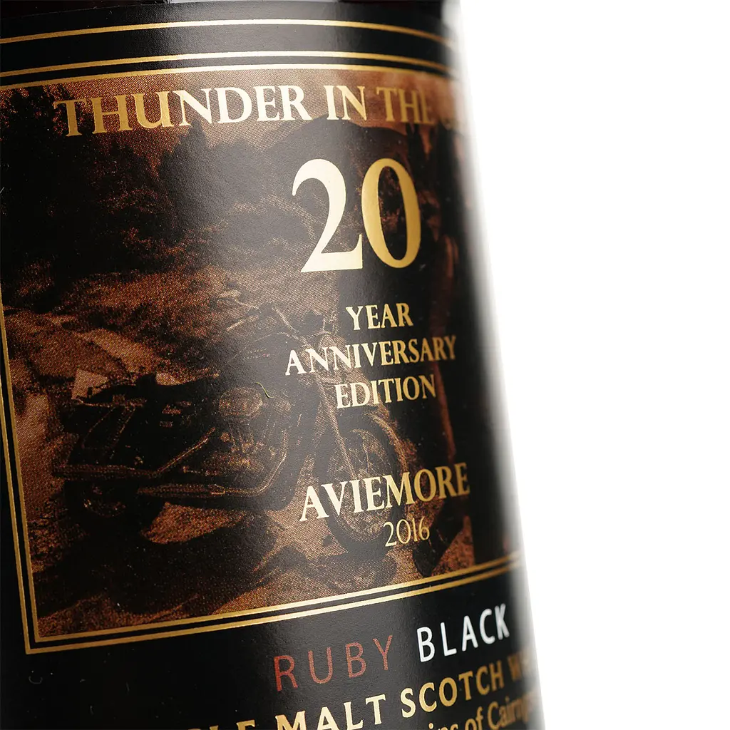 Віскі Beinn Dubh Thunder in the Glens Anniversary GB 43% 0.7 в подарунковій упаковці - фото 7