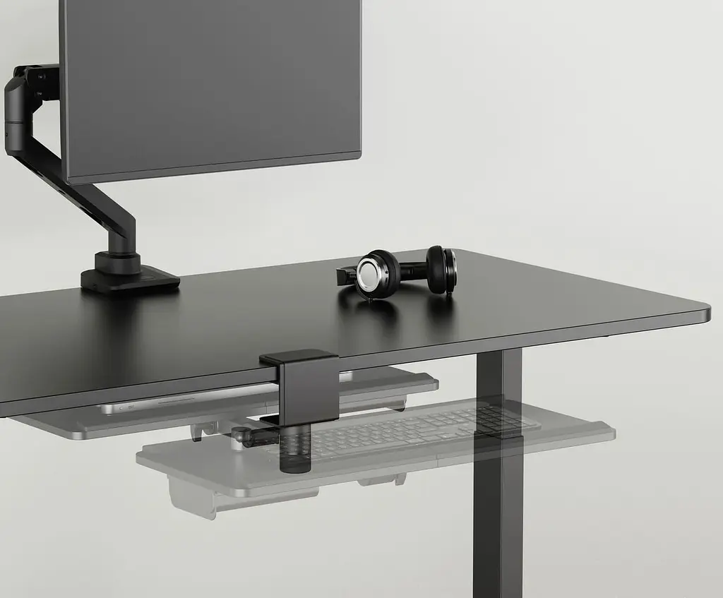 Геймерский стол OfficePro KT163B Black (KT163B) - фото 11