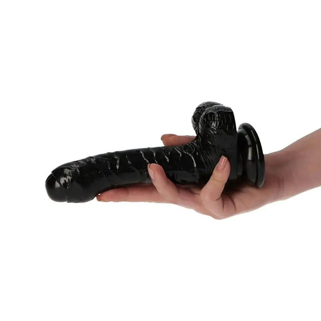 Фалоімітатор Toyz4lovers Dildo-Italian Cock 6”, 16 см (чорний) - фото 5