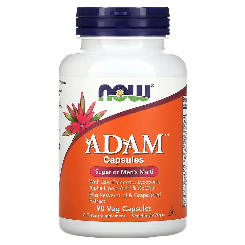 NOW Вітаміни для чоловіків ADAM - 90 капсул