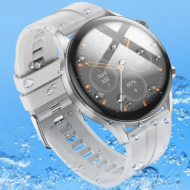 Смарт-часы Hoco Y7 Smart Sports Watch (call version) Silver - фото 5