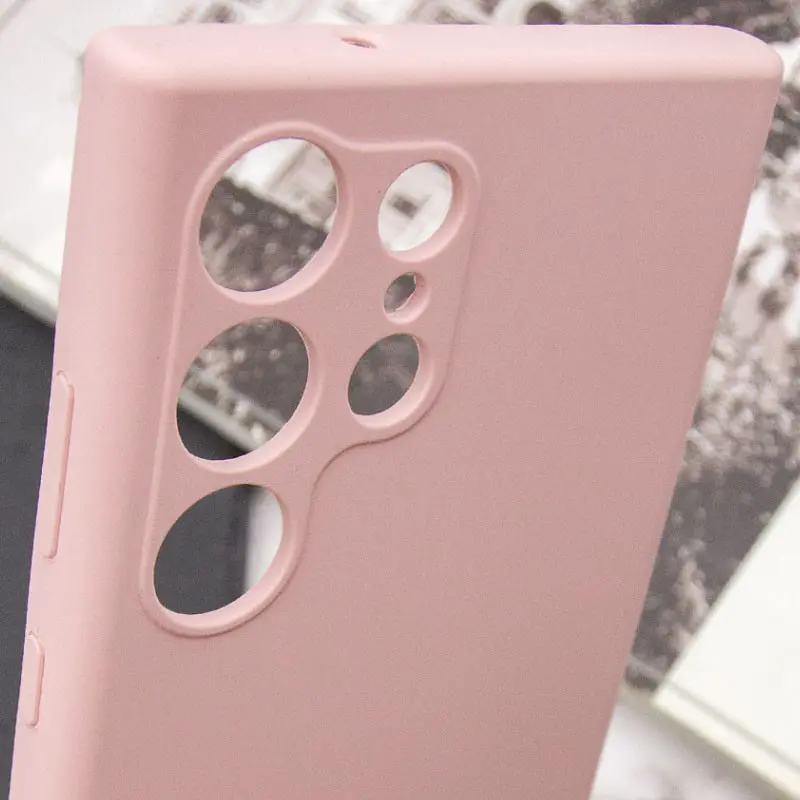 Чехол Silicone Cover Lakshmi Full Camera (AAA) для Samsung Galaxy S25 Ultra Розовый / Pink Sand - фото 6
