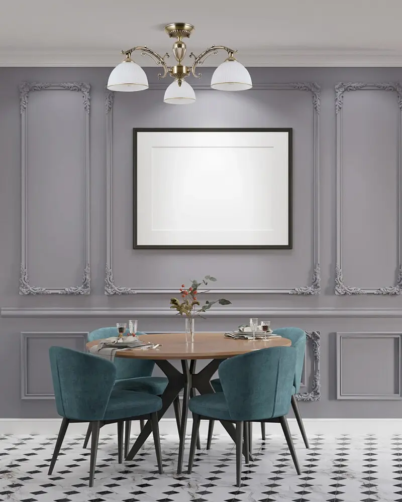 Люстра Italux PND-5122-3 Feneza E27 3x40W IP20 - фото 2