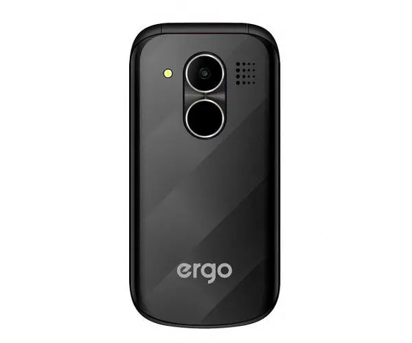 Мобільний телефон Ergo F241 Dual Sim чорний (6900069063760) - фото 4