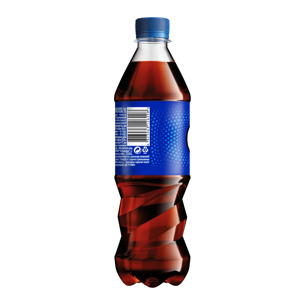 Напій Pepsi Cola безалкогольний сильногазований 0.5 л - фото 5