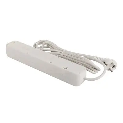 Мережевий фільтр живлення ColorWay (CW-PSEA53W), 5 розеток/ 3M white (CW-PSEA53W) - фото 5