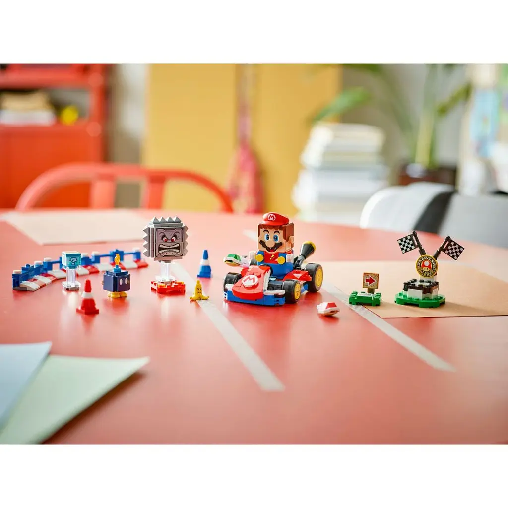 Конструктор LEGO Super Mario Mario Kart Interactive LEGO Mario и Standard Kart 278 деталей (72043) - фото 9