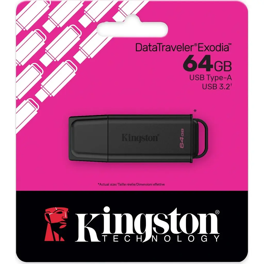 USB флеш-накопичувач Kingston DataTraveler Exodia G2 64GB USB-A 3.2 Gen 1 (DTXG2/64GB) [169651] - фото 4