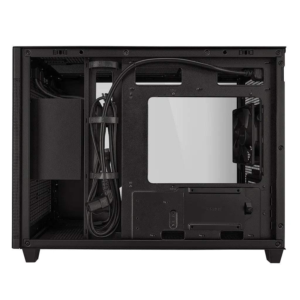 Корпус Asus Prime AP201 Black Tempered Glass без БЖ (90DC00G0-B39010) - фото 10