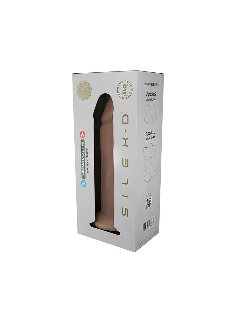 Фалоімітатор SilexD Liquid Silicone Dildo Model 2 Size 9, 22.9 см - фото 6