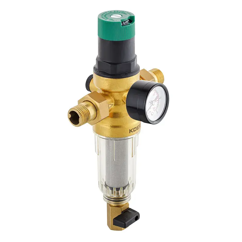 Фільтр самоочисний з редуктором тиску та манометром Koer KR.1242 - 1" KR3186