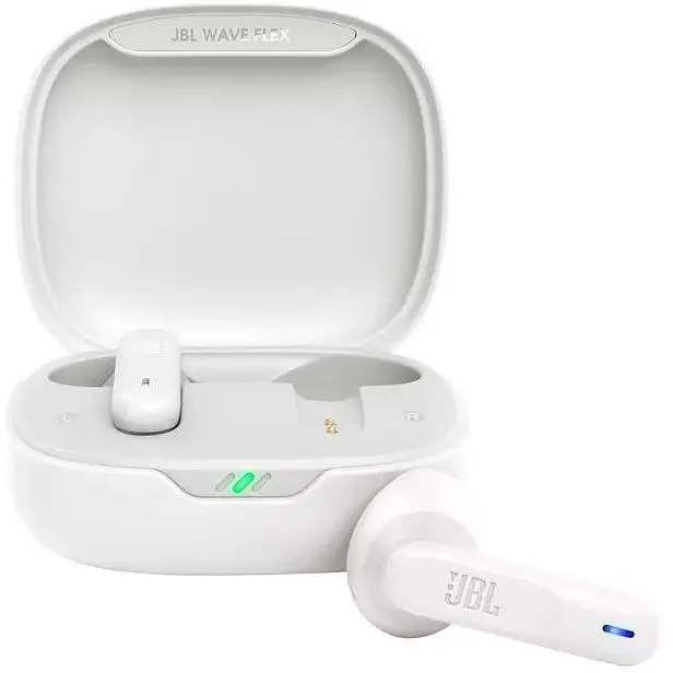 Bluetooth - навушники JBL Wave Flex (JBLWFLEXWHT) бездротова стерео гарнітура біла - фото 8