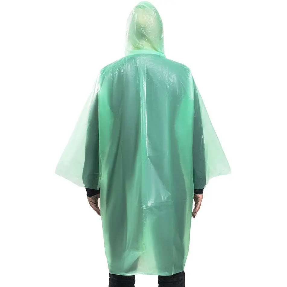 Пончо TrekLine на кнопках M/L зеленое (TREK-0350.010) - фото 2
