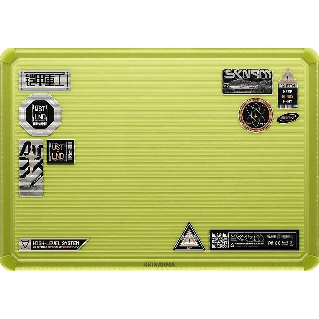 Пластикова накладка (верх і низ) Skinarma Vibron для Apple MacBook Neo 13" A3404 2026 жовта (SK-MBNEO13-VIBCTS) [175142] - фото 3