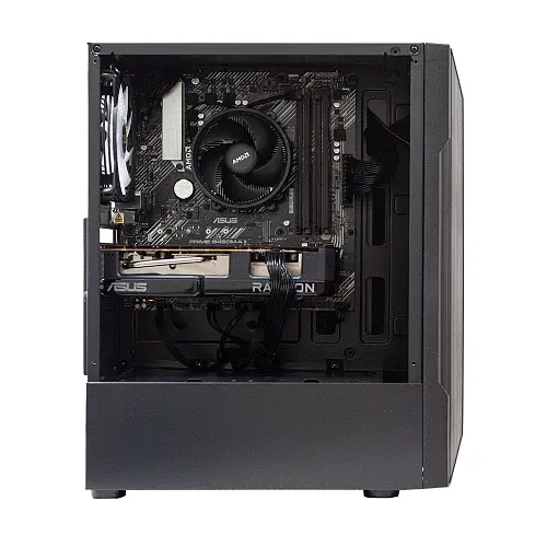 Комп'ютер GTL HexaGaming A55R76B (R5-5500 / B450 / 16G DDR4 / RX 7600-8 / 1TB / ATX / 600W / No OS) (GTLHGB556R76S1A6_A45TP) Black - фото 4