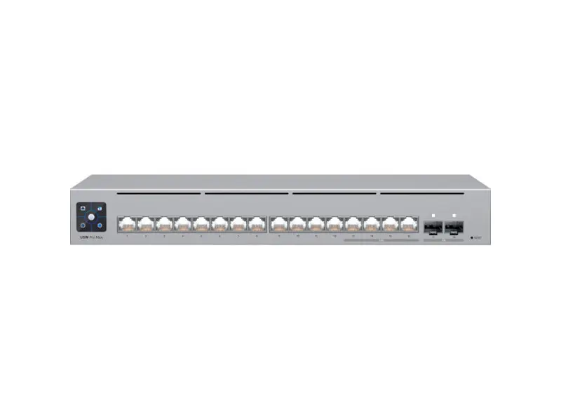 Комутатор Ubiquiti UniFi Switch Pro Max 16 керований (USW-PRO-MAX-16) - фото 3