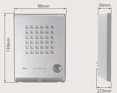 Домофон Panasonic KX-T7765X для KX-TDE100/200 KX-TEM/S824 KX-TDA30/100/200/600 - фото 2