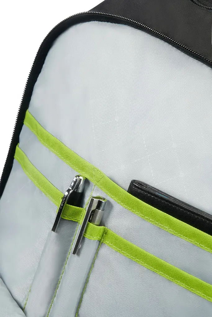 Рюкзак 15,6" American Tourister URBAN GROOVE BLACK/LIME GREEN 47x32x23 24G*29004 - фото 2