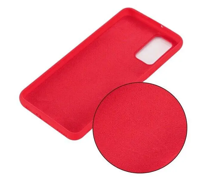 Силиконовая накладка Silicone Case для Xiaomi Poco M3 [Red] HC [55979] - фото 2