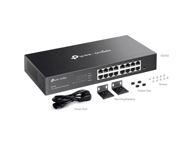 Комутатор TP-LINK Omada ES216G - фото 5